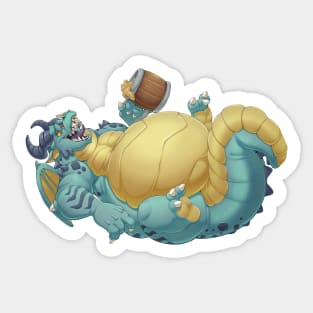 Dragon Ale (Blue no Label) Sticker